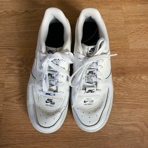 Nike Air Force 1 White Size Youth 5.5